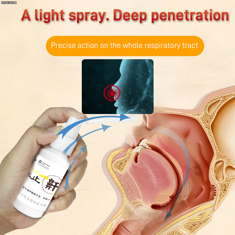 Silent Sleep. Liquid Snore Stopper Snoring Spray