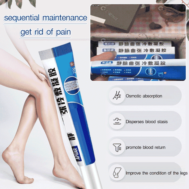 Varicose vein cold compress gel