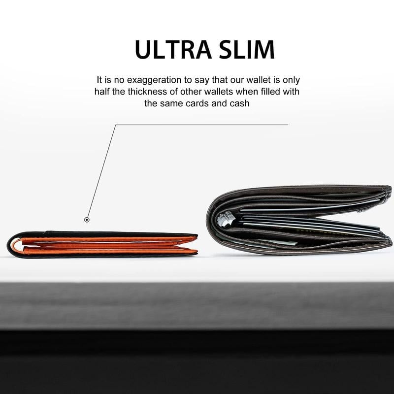 🔥Mens Slim Wallet RFID Blocking🔥