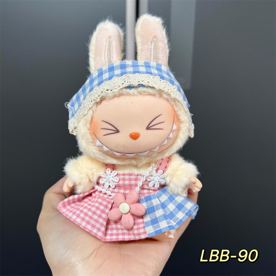 17cm Doll Clothes Set & Outfit Set for 17cm Dolls - Premium Fashion Dresses with Accessories, Just Clothes