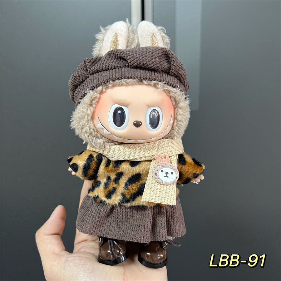 17cm Doll Clothes Set & Outfit Set for 17cm Dolls - Premium Fashion Dresses with Accessories, Just Clothes