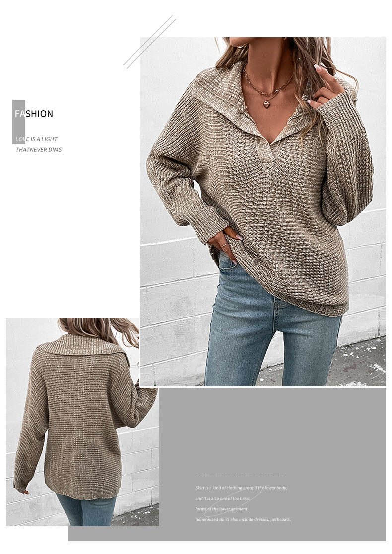 Shawl Collar Sweater