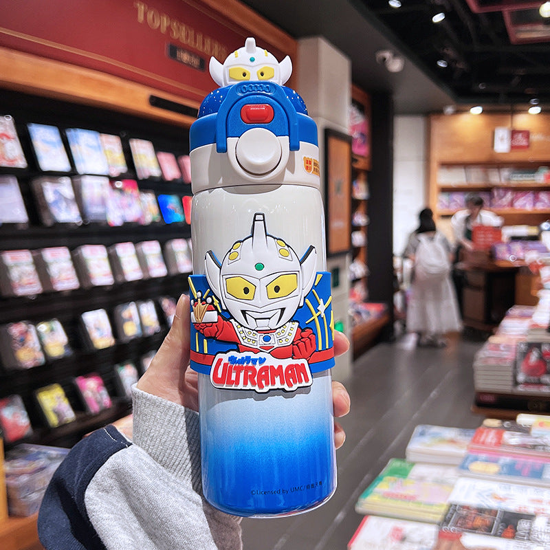 Kids Water Bottle for School,Disney Animation Stainless Steel Vacuum Insulated cup, Gifts for Boys and Girls