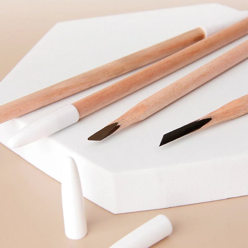 Waterproof Wooden Eyebrow Pencil (6PCS)