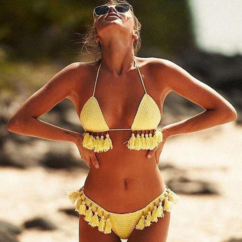 Handmade crochet bikini