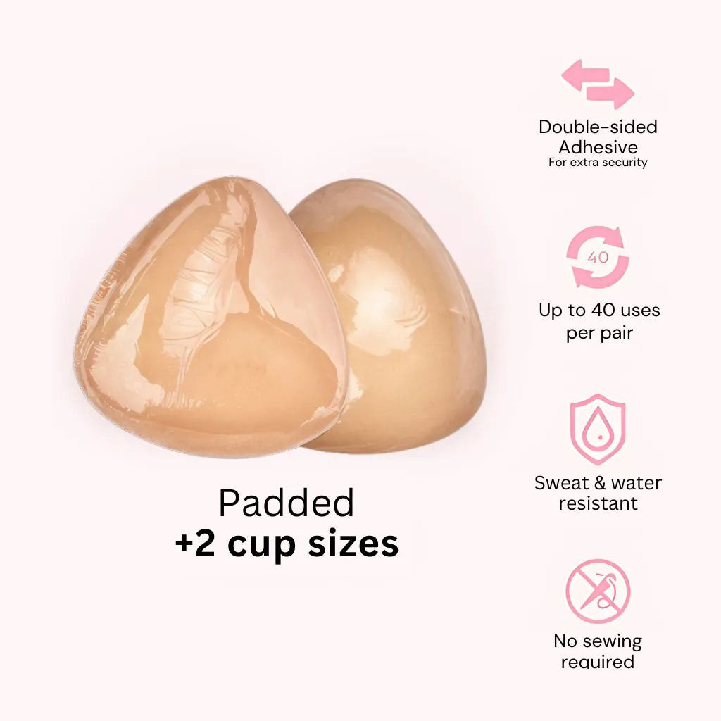 【BUY 1 GET 1 FREE】Instant Boost Sticky Inserts With 20 FREE Nipple Covers