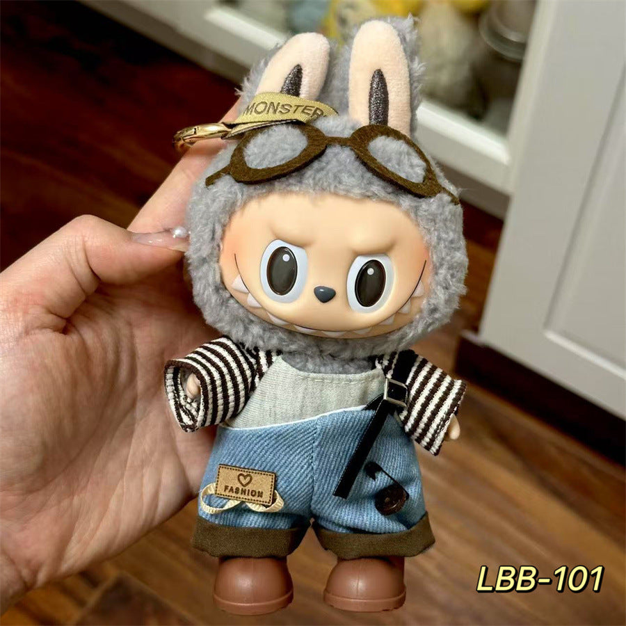 17cm Doll Clothes Set & Outfit Set for 17cm Dolls - Premium Fashion Dresses with Accessories, Just Clothes