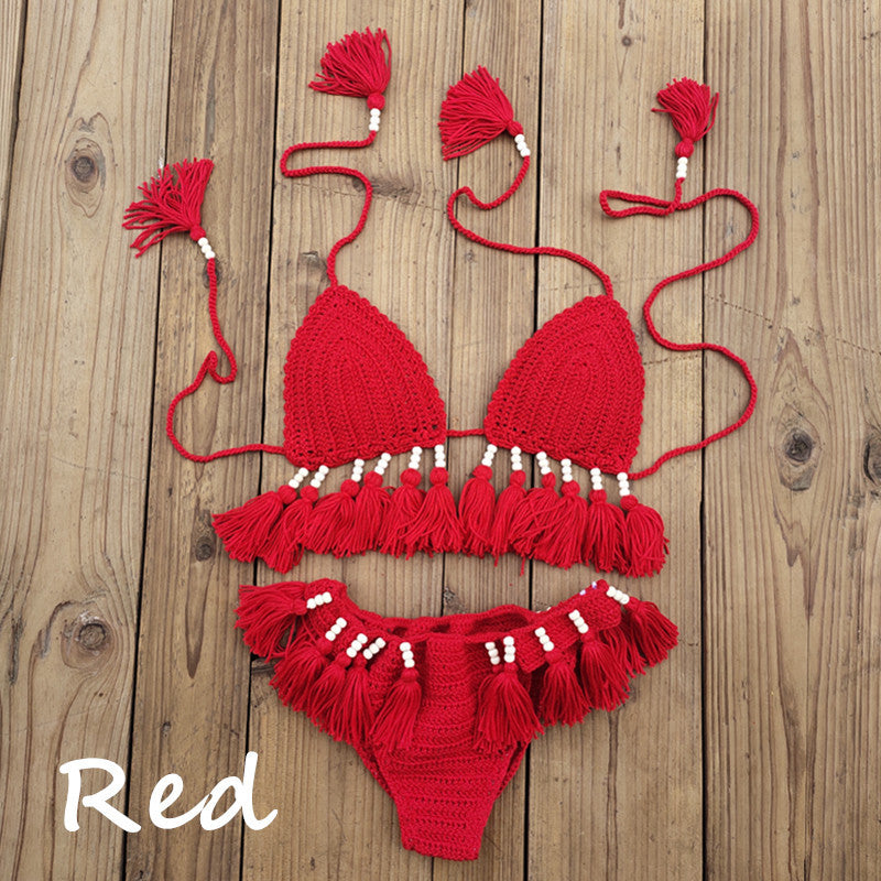 Handmade crochet bikini