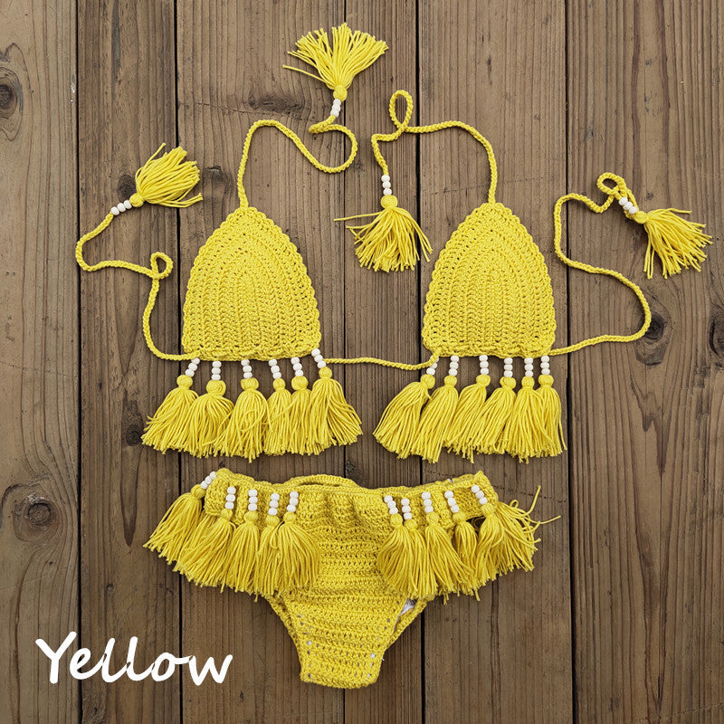 Handmade crochet bikini