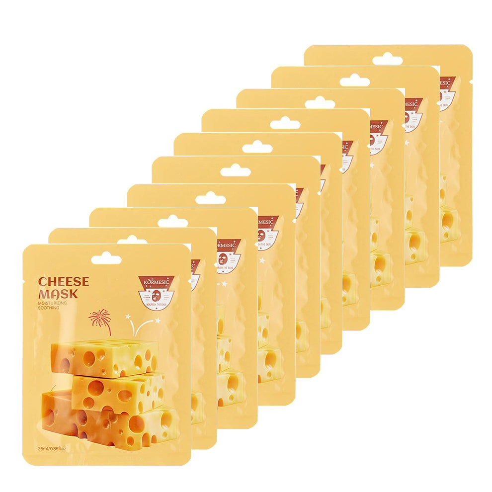 10PCS Fun Facial Mask Anti-drying and Moisturizing