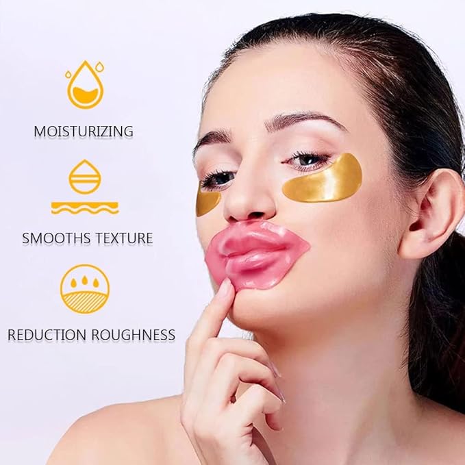 30PCS Eye Patches & Lip Masks