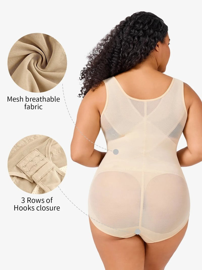 🏆LAST DAY - High-Waist Shapewear Bodysuit – Sculpt Your Dream Curves ✨