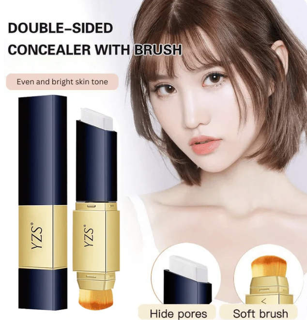 【Buy 1 Get 1 Free】Double-Sided Concealer With Brush