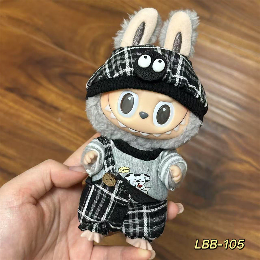 17cm Doll Clothes Set & Outfit Set for 17cm Dolls - Premium Fashion Dresses with Accessories, Just Clothes