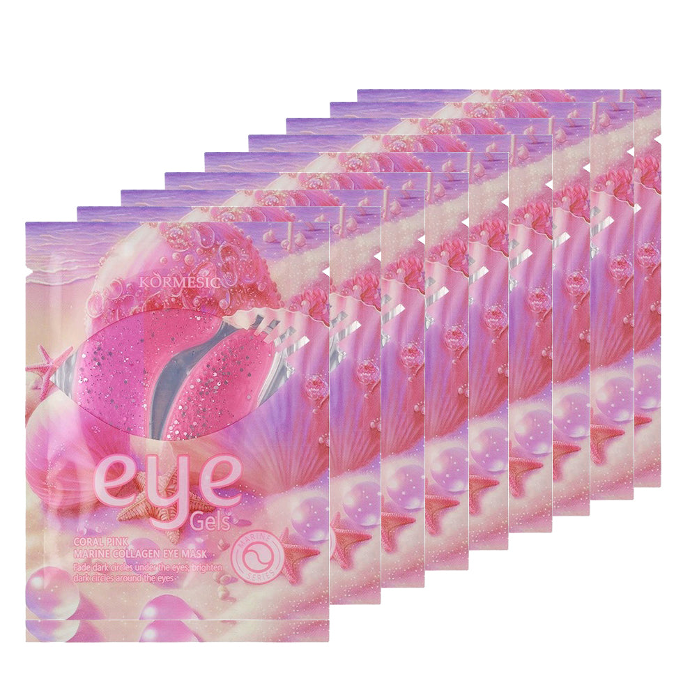 20 Pairs Marine Collagen Under Eye Patches For Wrinkles and Hydrate Dark Circles Puffy Eyes Undereye Bags