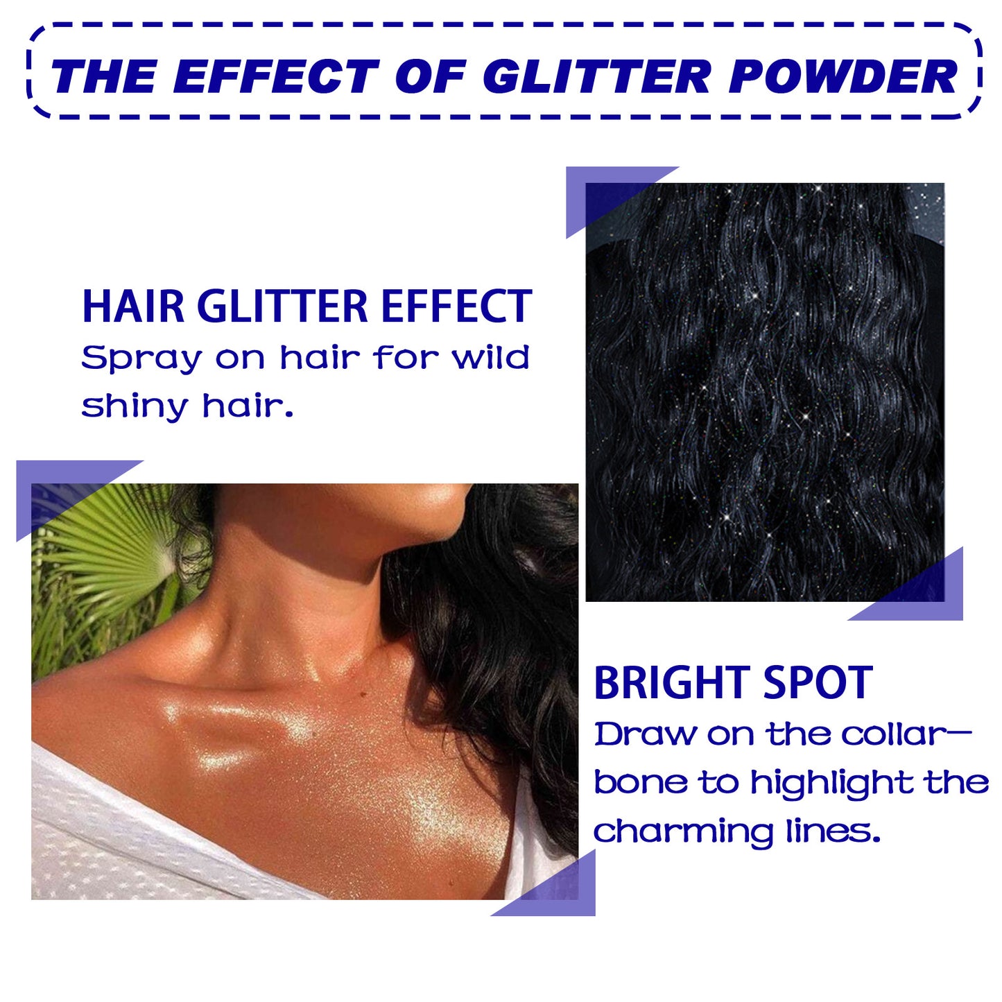 Hair glitter spray