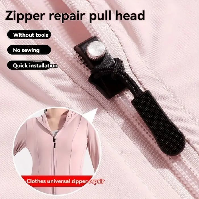 🔥Last Day Promotion 49% OFF🎁Removable Universal Zipper Repairer(BUY 2 GET 8 FREE & EACH ONLY £0.89)