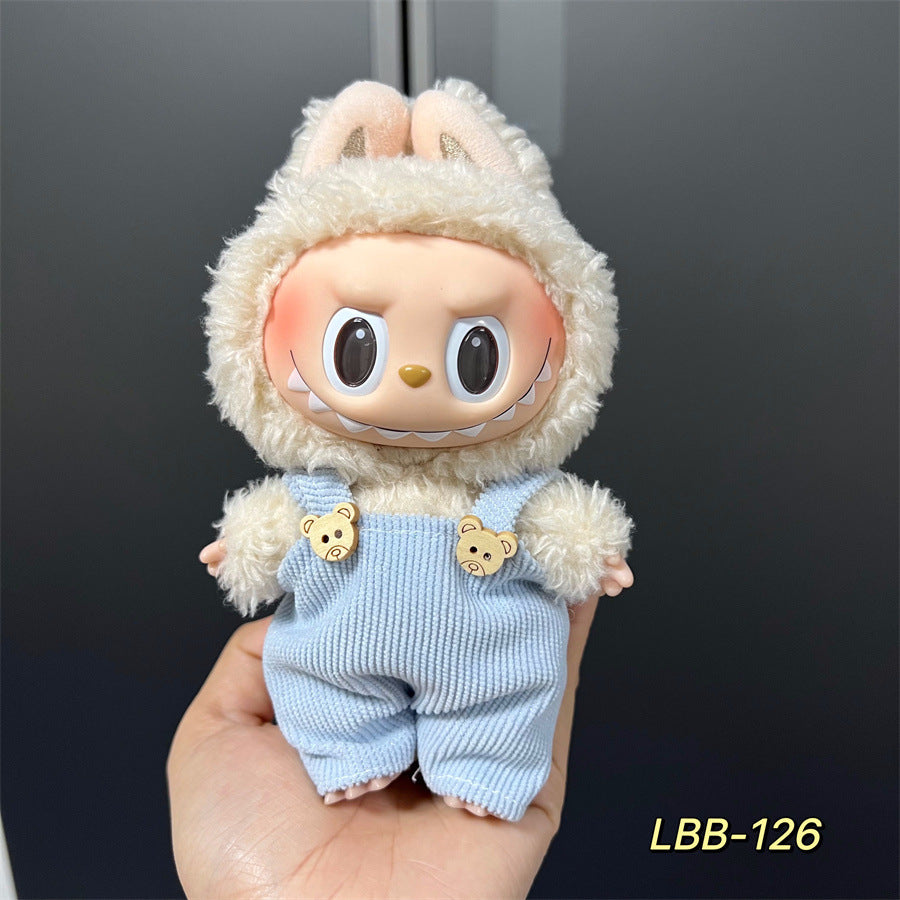 17cm Doll Clothes Set & Outfit Set for 17cm Dolls - Premium Fashion Dresses with Accessories, Just Clothes