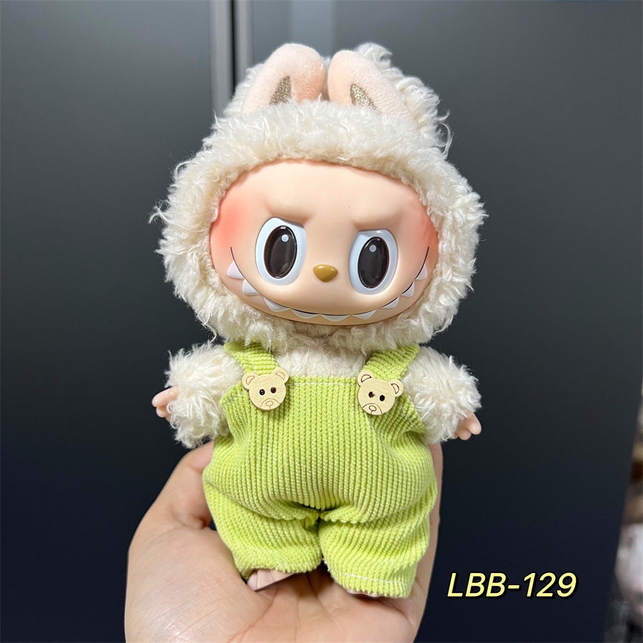 17cm Doll Clothes Set & Outfit Set for 17cm Dolls - Premium Fashion Dresses with Accessories, Just Clothes