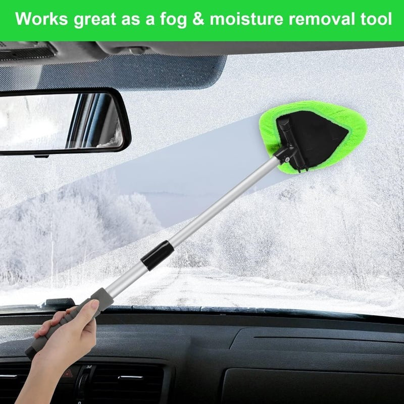 Car Windshield Cleaning Tool with Extendable Handle
