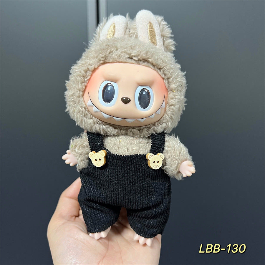 17cm Doll Clothes Set & Outfit Set for 17cm Dolls - Premium Fashion Dresses with Accessories, Just Clothes