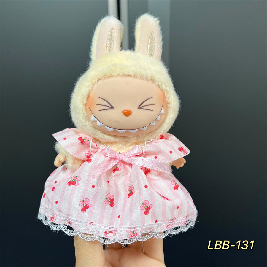 17cm Doll Clothes Set & Outfit Set for 17cm Dolls - Premium Fashion Dresses with Accessories, Just Clothes