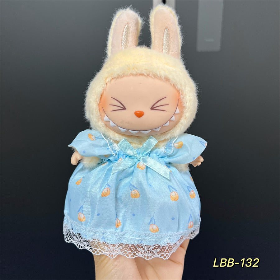 17cm Doll Clothes Set & Outfit Set for 17cm Dolls - Premium Fashion Dresses with Accessories, Just Clothes
