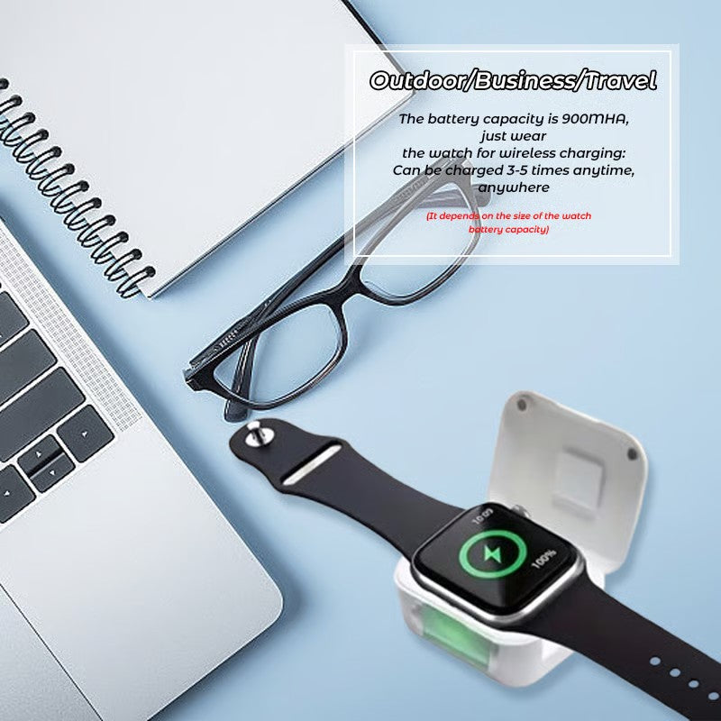 🔥 Portable Wireless Power Bank for Smartwatches