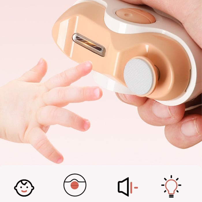3-in-1 Automatic Electric Nail Clipper with Polishing - 🌟Safe & Convenient🌟