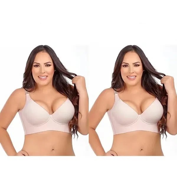 Full-Back Coverage Bra (2PCS)