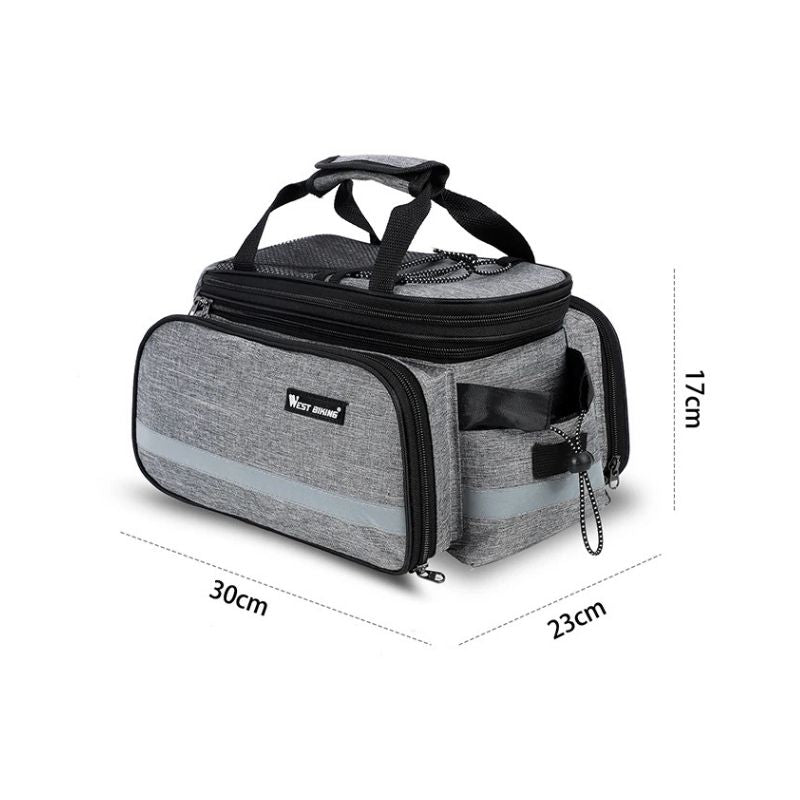 Rear Rack Bike Bag 20L – Waterproof & Large Capacity