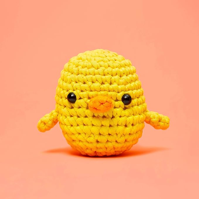 The WALD Beginners Crochet Kit with Easy Peasy Yarn as seen on Shark Tank - with Step-by-Step Video Tutorials - Pierre The Penguin