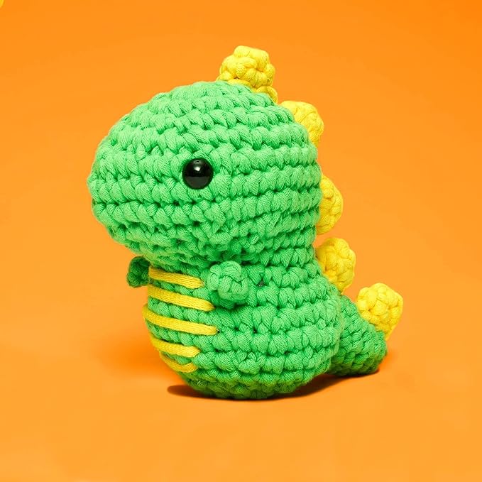 The WALD Beginners Crochet Kit with Easy Peasy Yarn as seen on Shark Tank - with Step-by-Step Video Tutorials - Pierre The Penguin