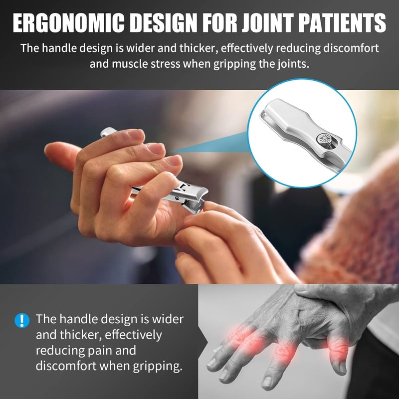 Ultra Sharp Stainless Steel Nail Clippers