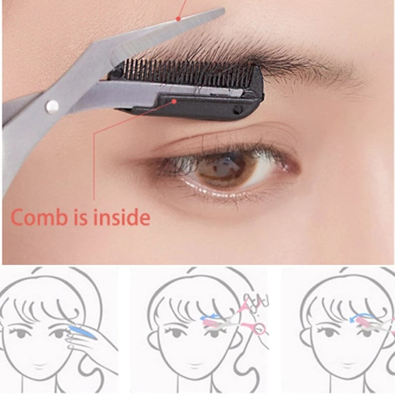 (Last Day Promotion - 49% off) Eyebrow Trimmer Scissor