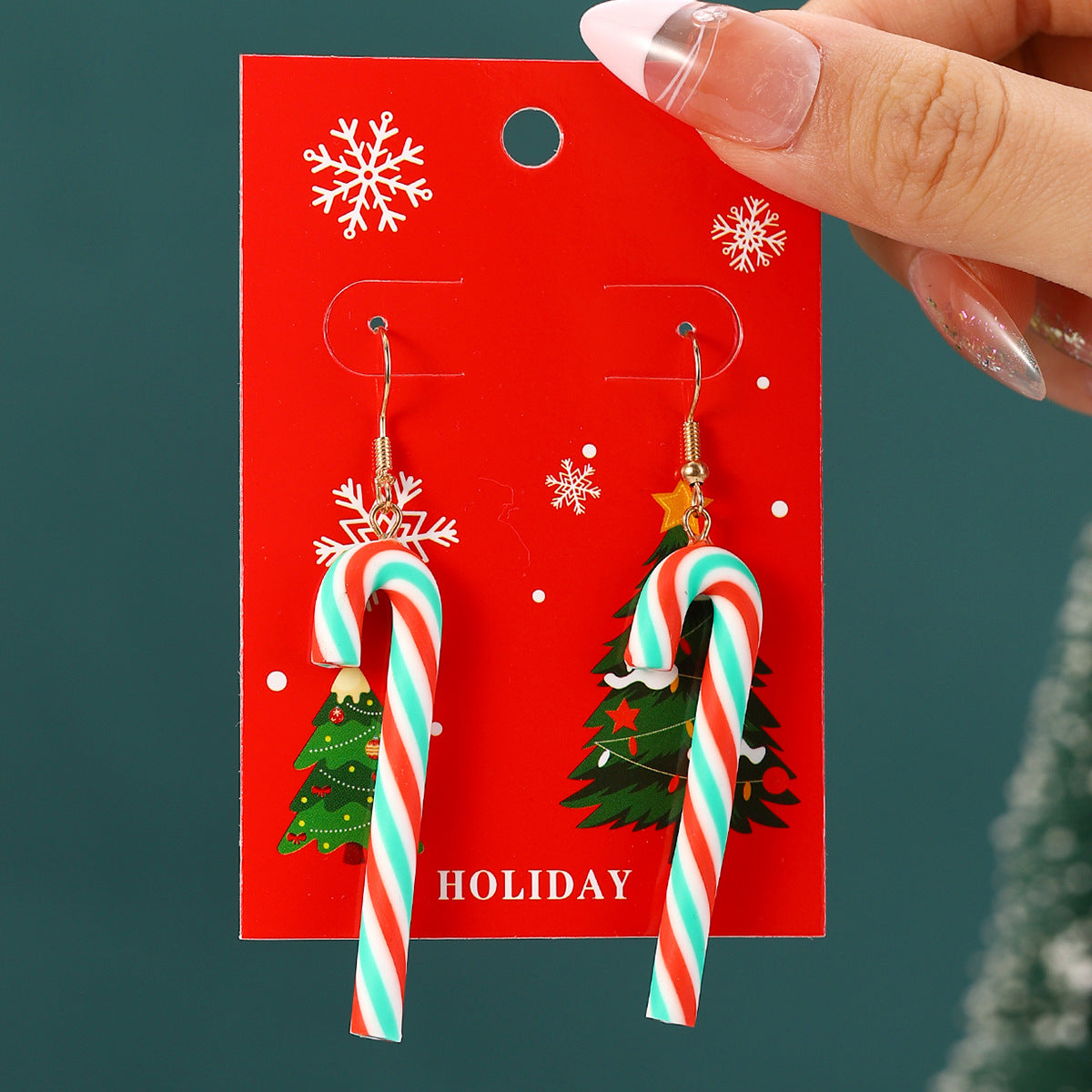 Christmas pendant earrings series