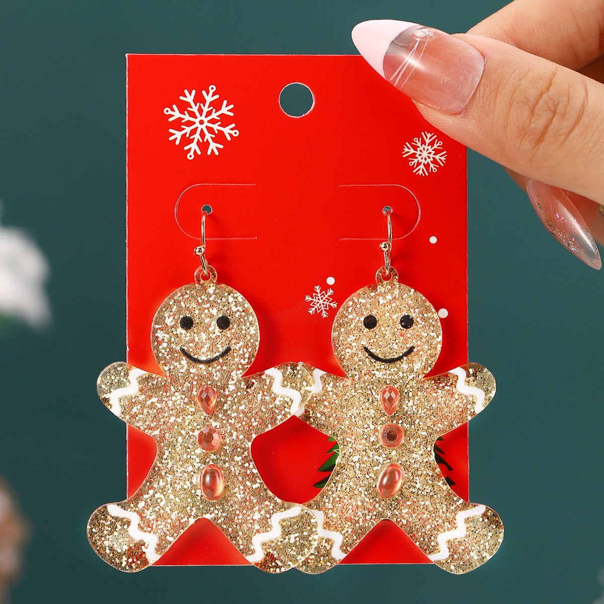 Christmas pendant earrings series