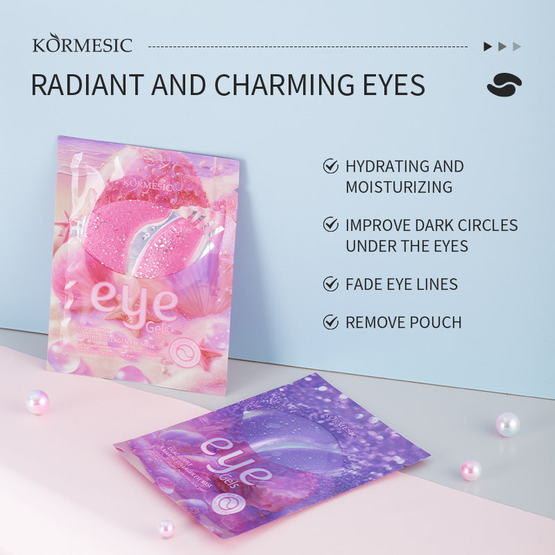20 Pairs Marine Collagen Under Eye Patches For Wrinkles and Hydrate Dark Circles Puffy Eyes Undereye Bags