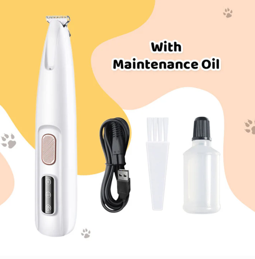 ⏰ Limited-time offer today only! 💥⏳Waterproof Rechargeable Pet Shaver with LED Light
