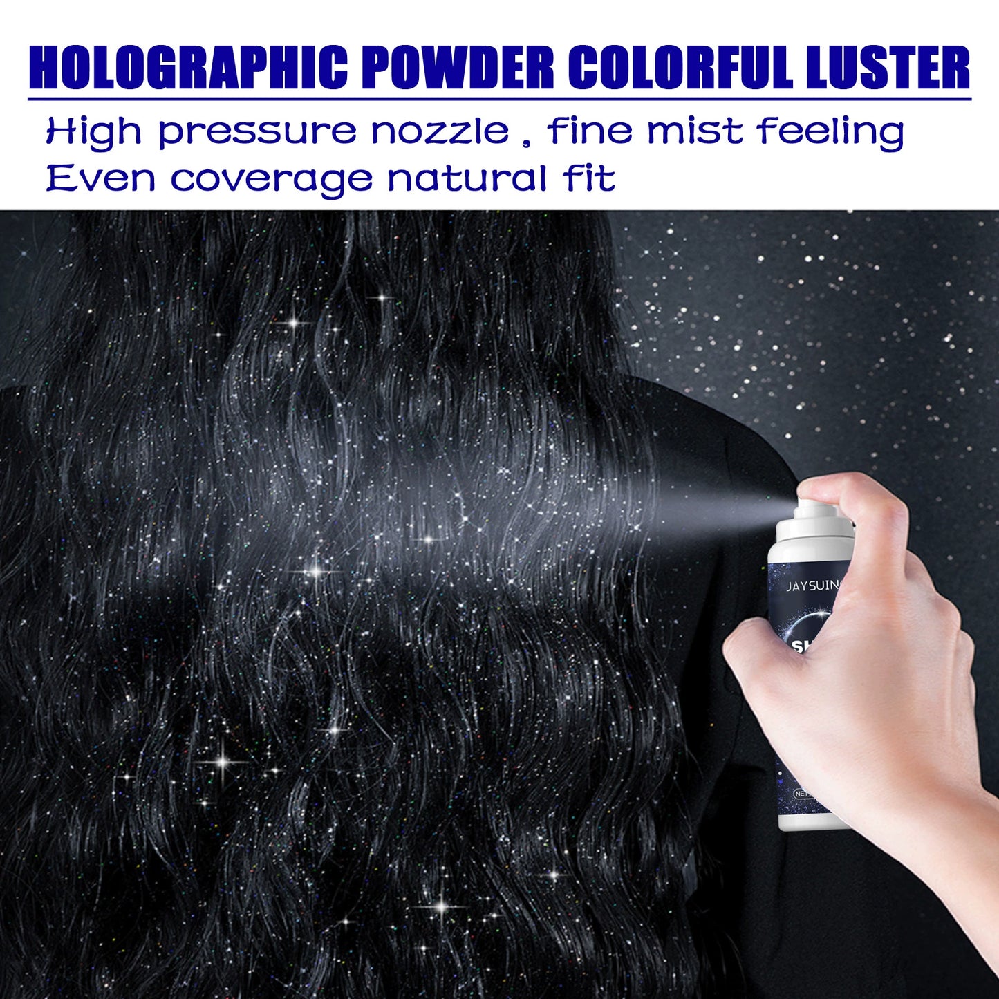 Hair glitter spray