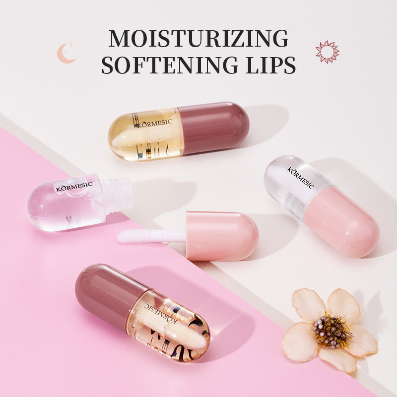 Lip Plumper, Natural Lip Plumper and Lip Care Serum, Lip Enhancer for Fuller, Lip Mask, Beautiful Fuller, Hydrating & Reduce Fine Lines 5.5ML (Day& Night)