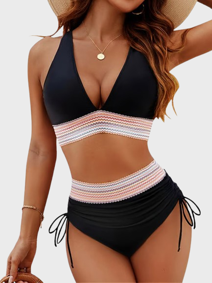 Women's High Waisted Bikini sets Tummy Control Bathing Suit