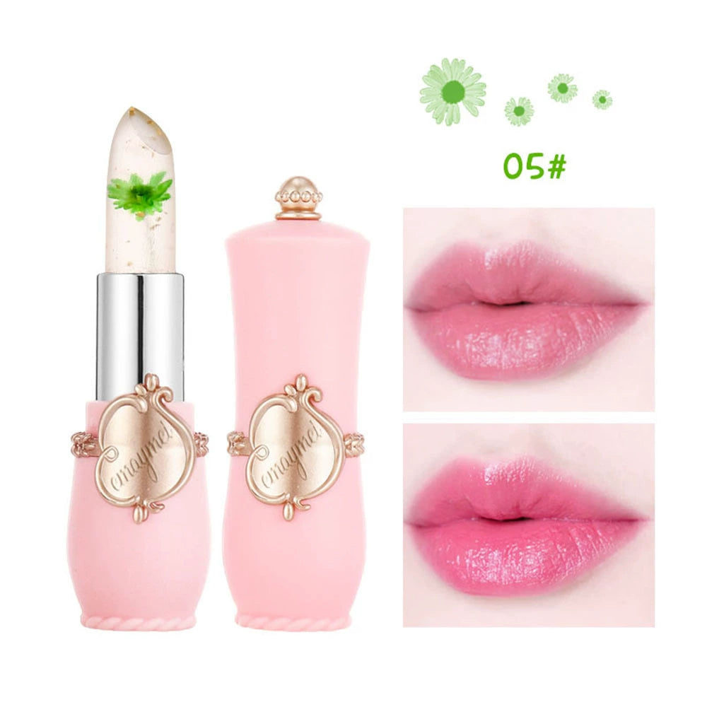 Hot Sale🎁Crystal Jelly Flower Color Changing Lipstick✨