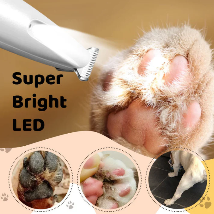 ⏰ Limited-time offer today only! 💥⏳Waterproof Rechargeable Pet Shaver with LED Light
