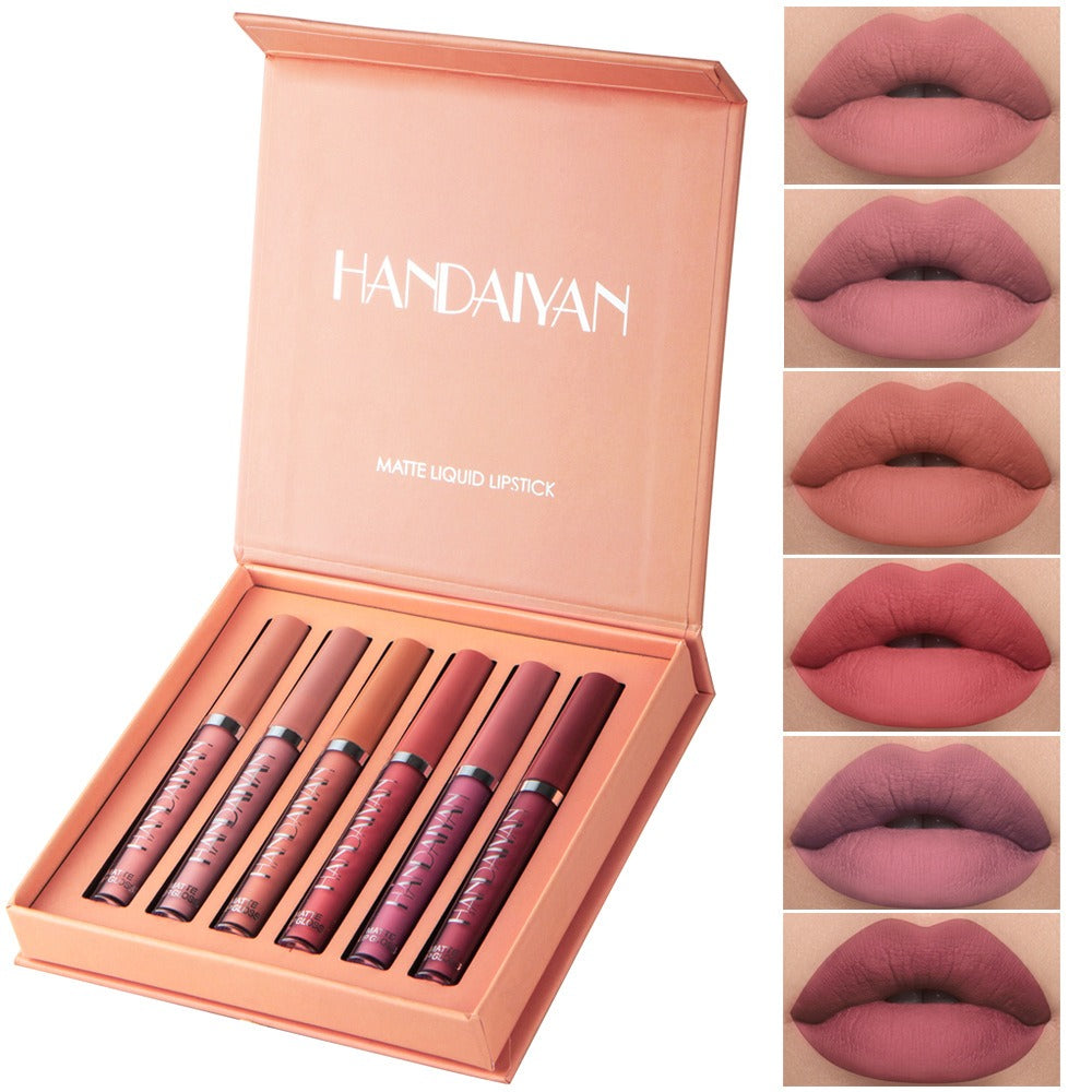 Matte Liquid Long-Lasting Wear Non-Stick Cup Lipstick