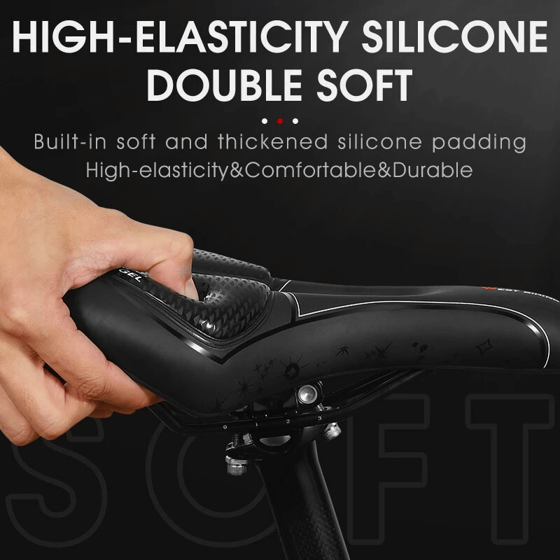 Padded Bike Seat – Ergonomic Foam for Comfort & Shock Absorption