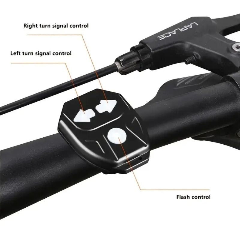 Bike Turn Signal Light – USB & Remote Control