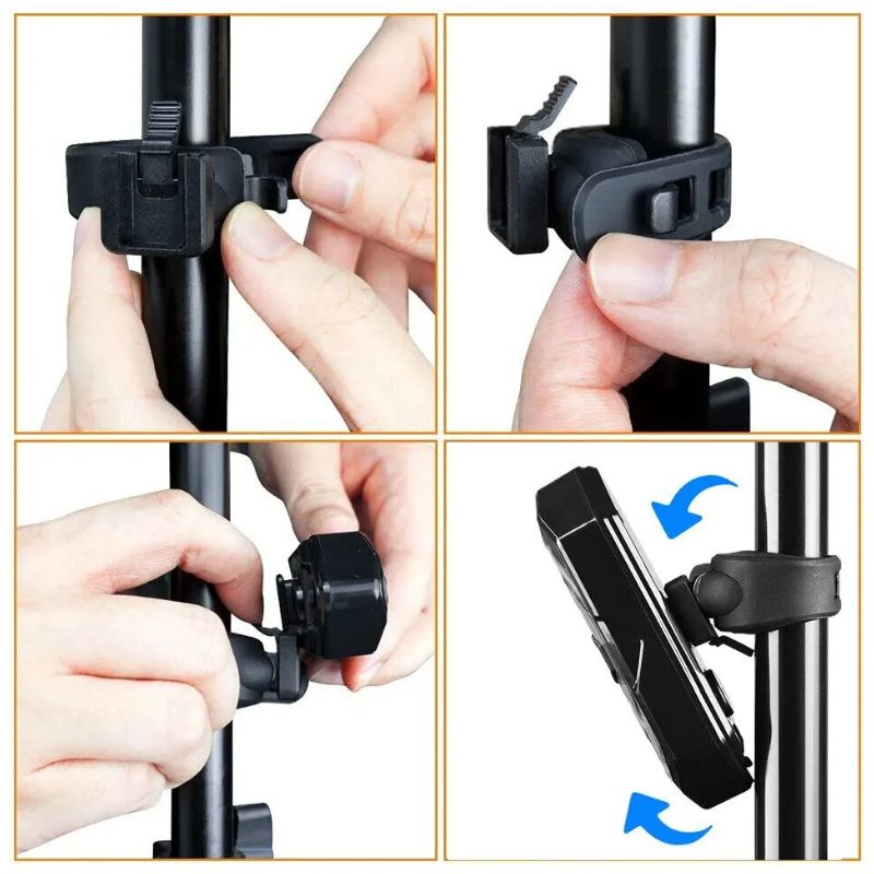 Bike Turn Signal Light – USB & Remote Control