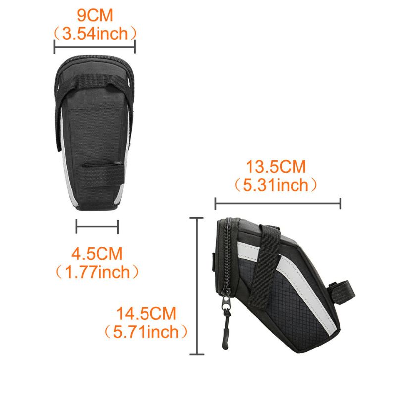 LightRide Under-Seat Bag – Slim & Weatherproof Design
