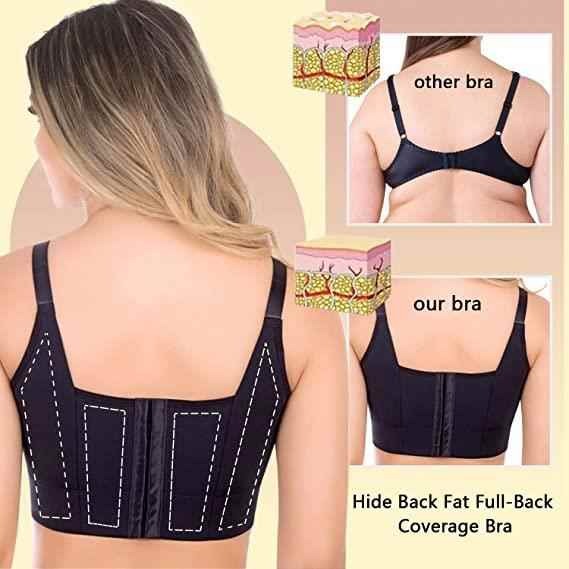 Full-Back Coverage Bra (2PCS)